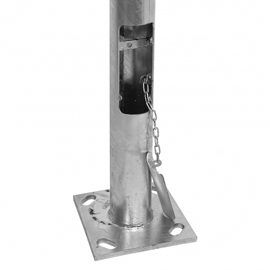 Poste cónico 6 metros galvanizado - Imagen 3