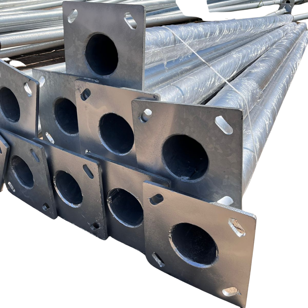 Poste cónico 6 metros galvanizado - Imagen 8